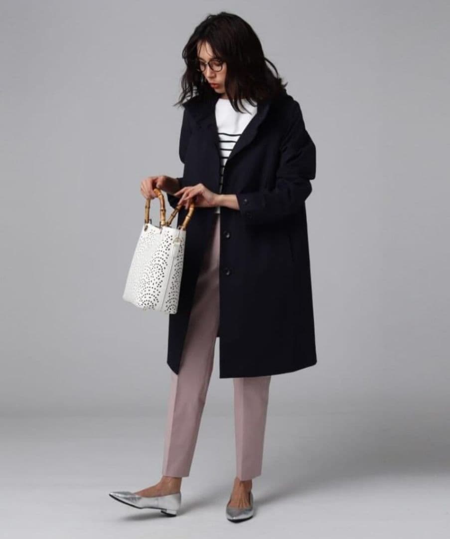 アンタイトル ライナー付き 3way フーデットコート 2 ネイビー