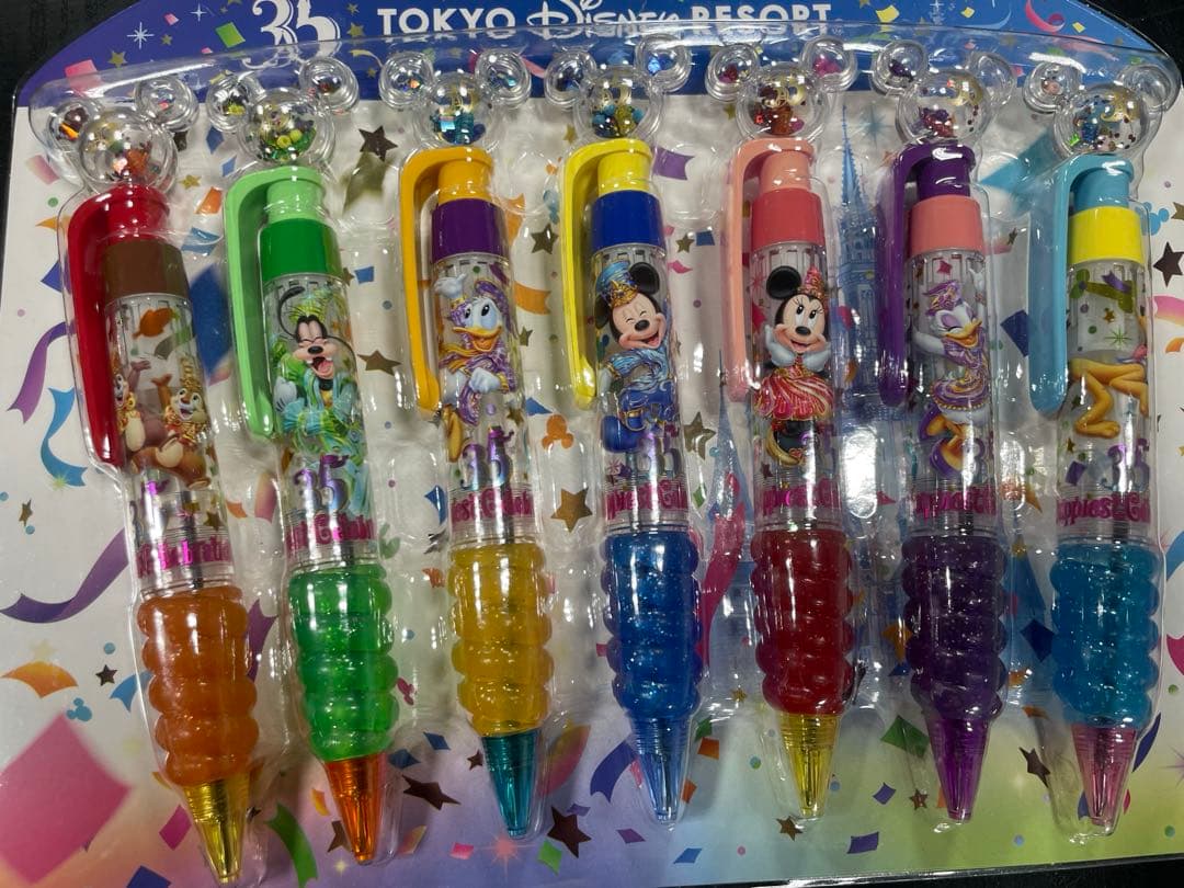 東京ディズニーランドランド35周年　ボールペンセット