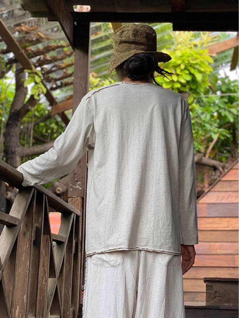 【美品】パヤカ asana ヘンプコットン 厚手 NEW ロングスリーブ2着