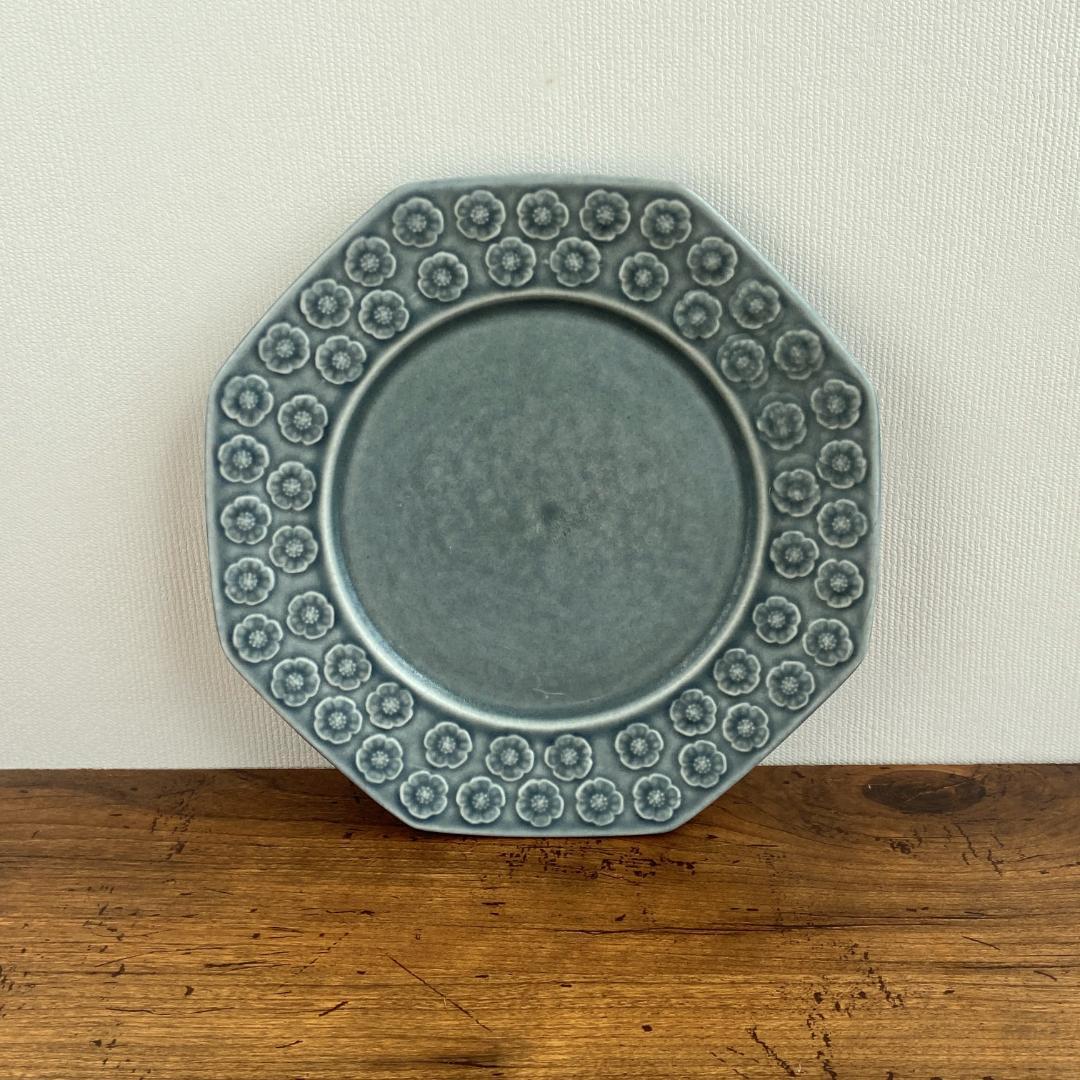 希少 クイストゴー AZUR アズール デザート サラダ 八角型 プレート1客A