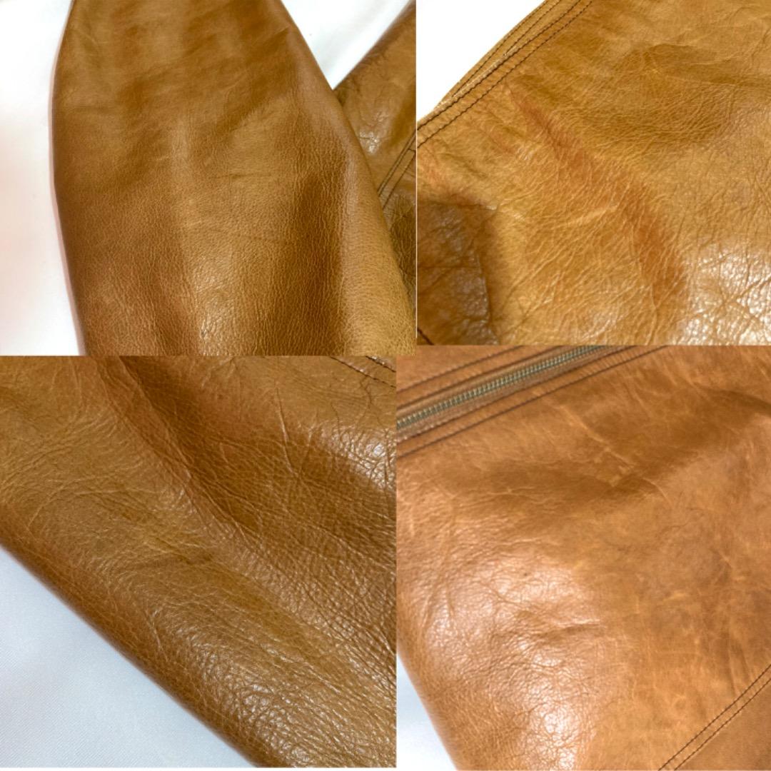 00's GAP オールドギャップ レザージャケット シングルライダース M