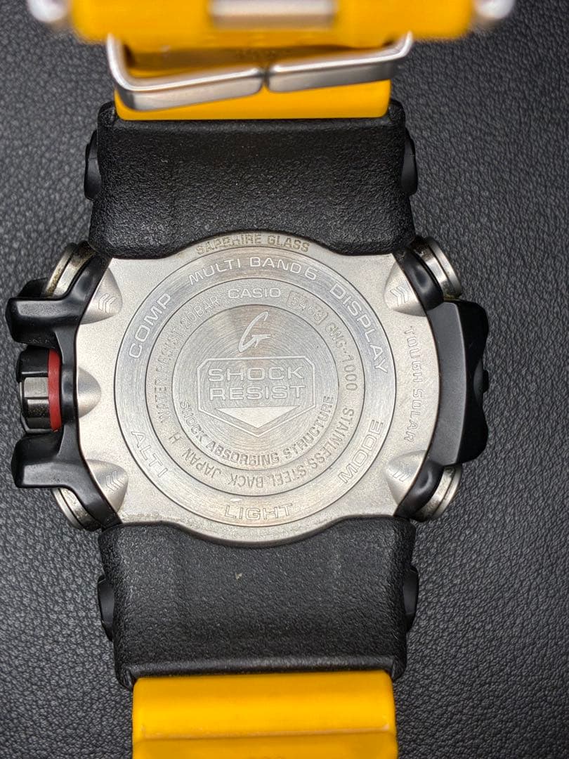 G-SHOCK CASIO ブラック/イエロー