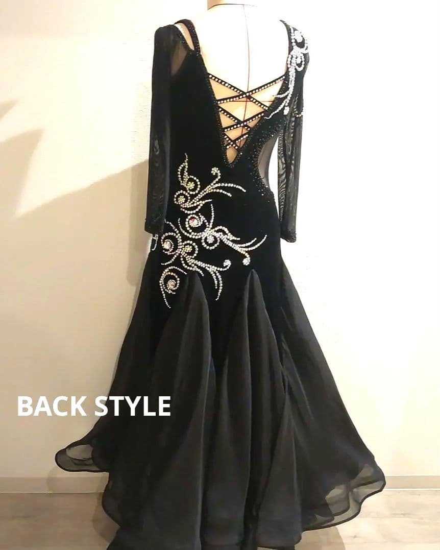 社交ダンスドレス　美品ドレス　スタンダードドレス　ボールルーム
