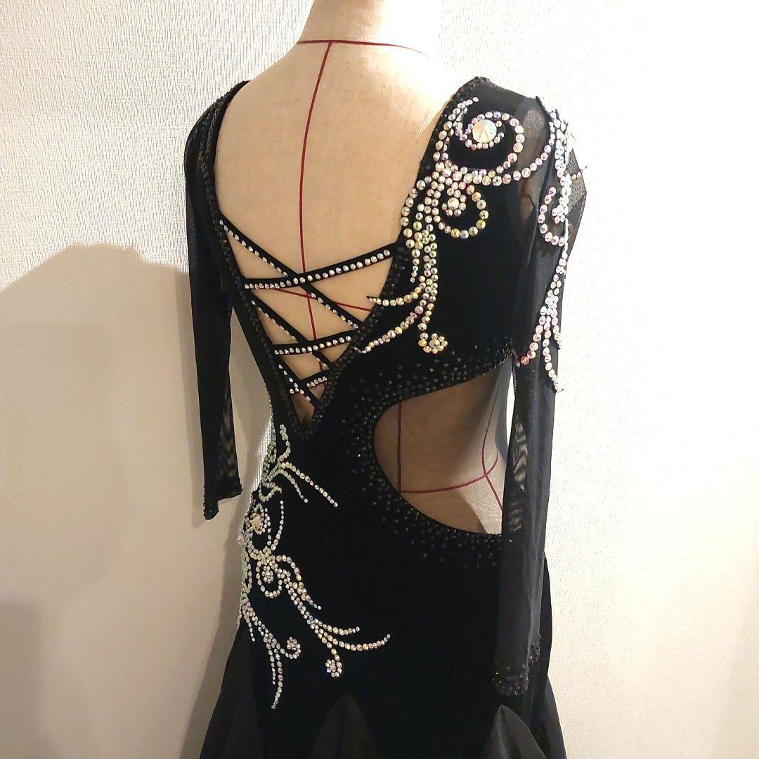 社交ダンスドレス　美品ドレス　スタンダードドレス　ボールルーム