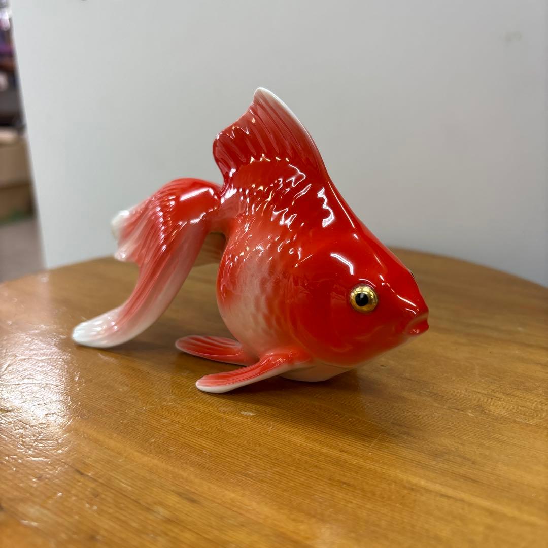 NORITAKE ノリタケ オールドノリタケ ボーンチャイナ 金魚 置物