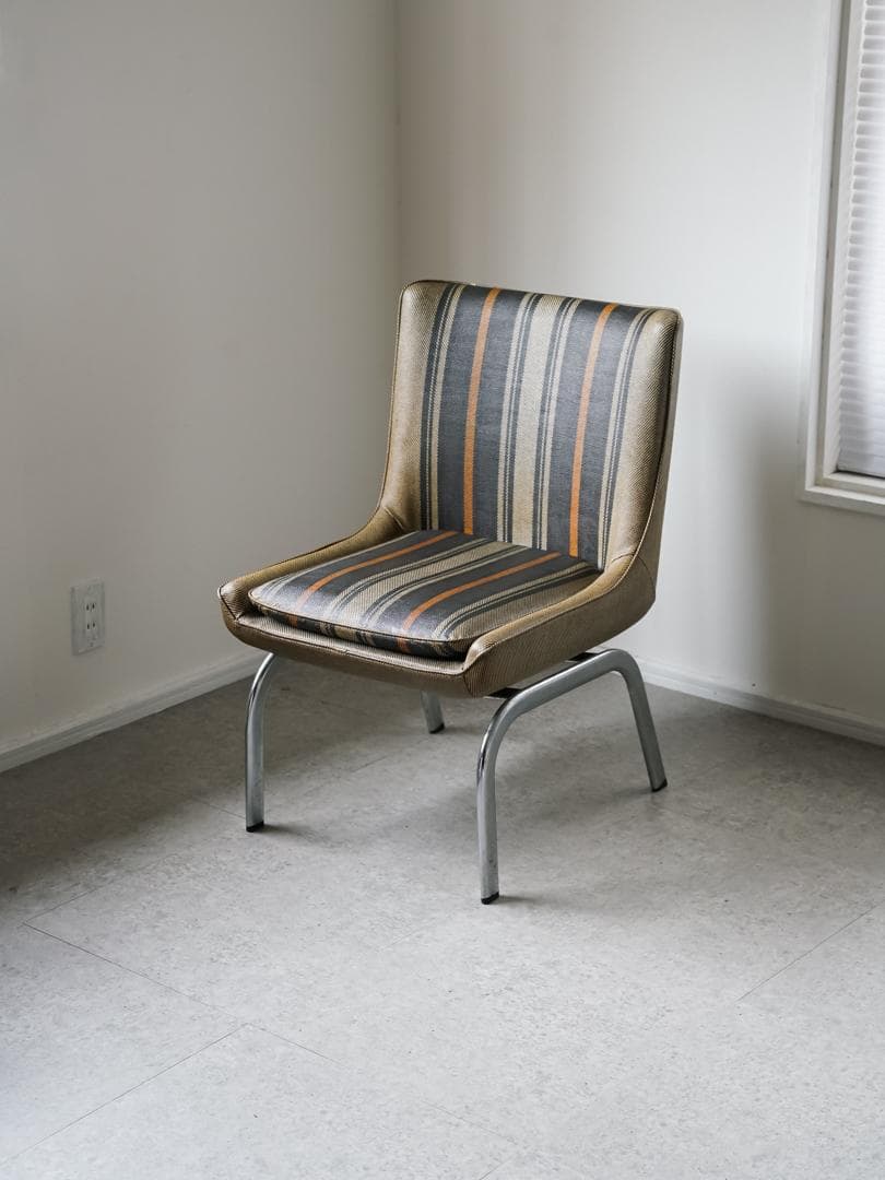 60-70's vintage 1Pソファ ミッドセンチュリーモダン 昭和レトロ