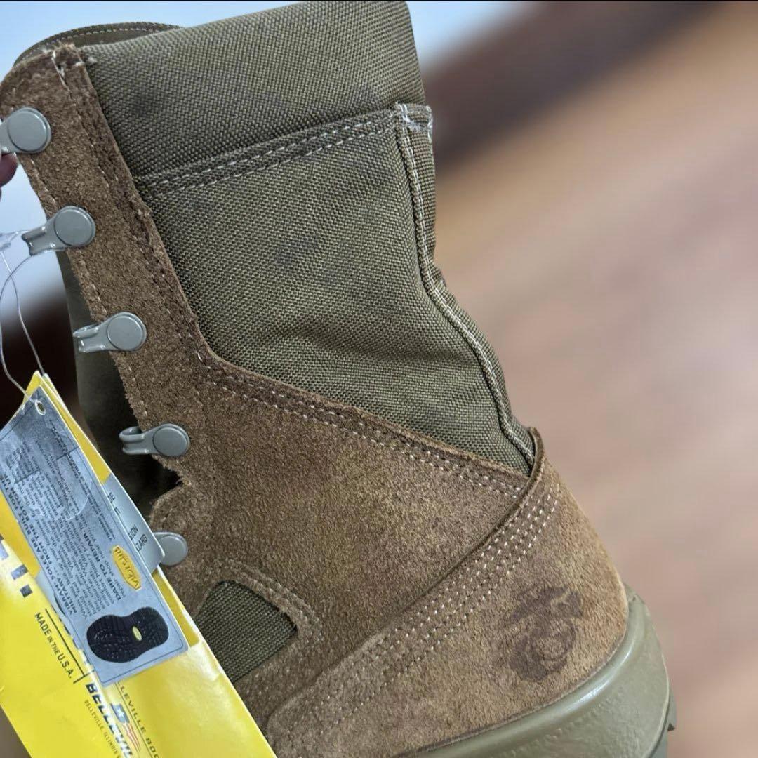 未使用品　米軍　実物BELLEVILLE ミリタリーブーツ　US 8W 26cm