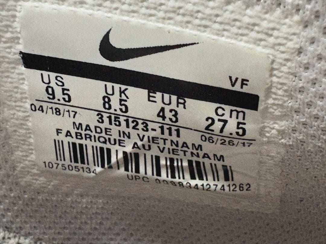 ✨美品NIKE Air Force 1 MIDハイカット スニーカー 27.5㎝