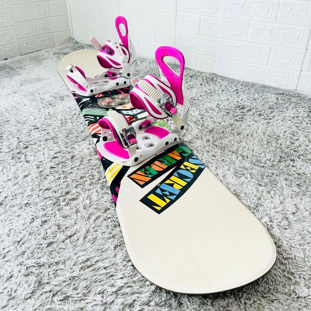 【初心者おすすめ】 レディース　スノーボード　2点セット　入門　140cm