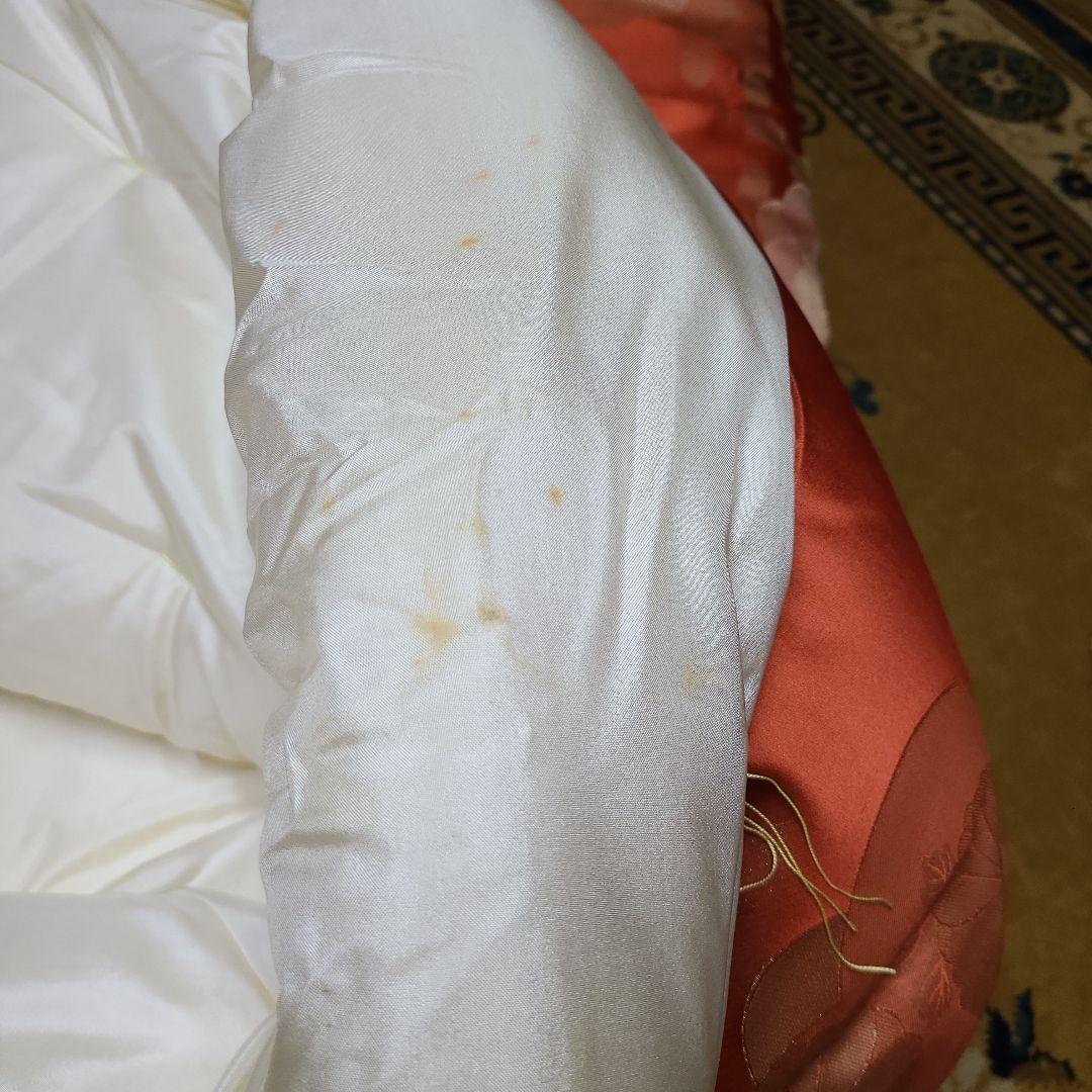 【未使用】高級掛け布団　絹　高級綿　緞子