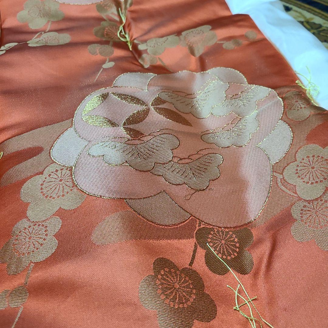 【未使用】高級掛け布団　絹　高級綿　緞子