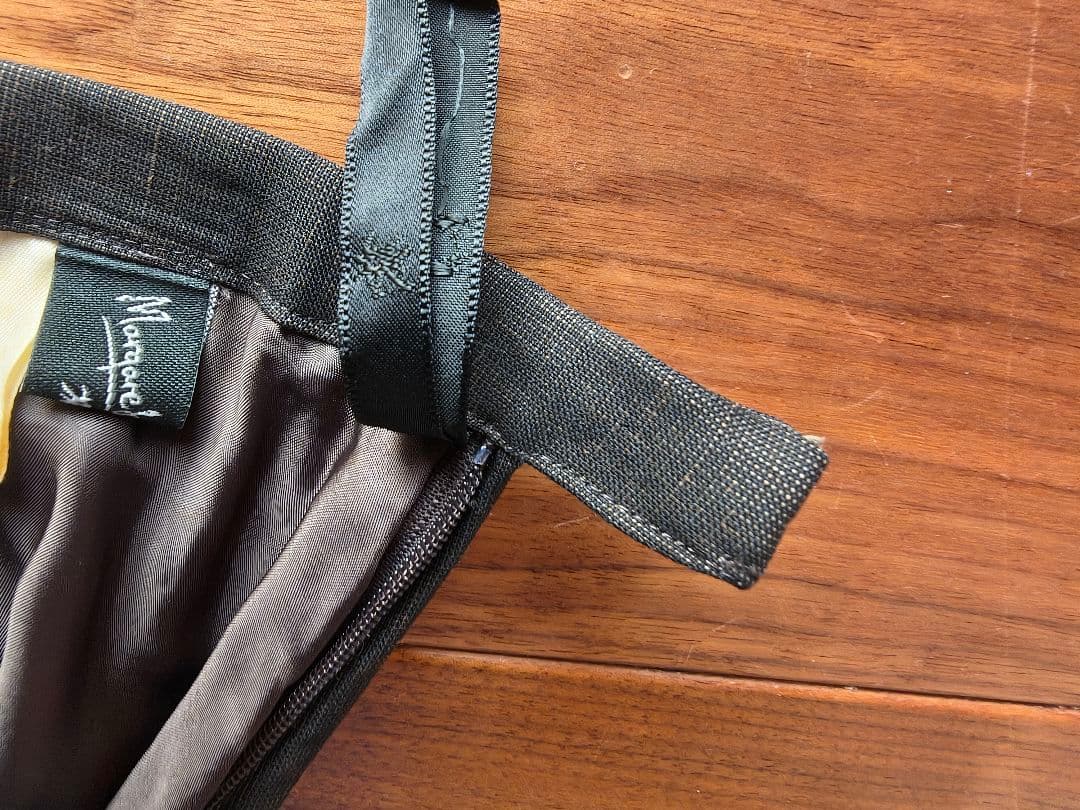 新品マーガレットハウエル リネンウール アコーディオンプリーツスカート