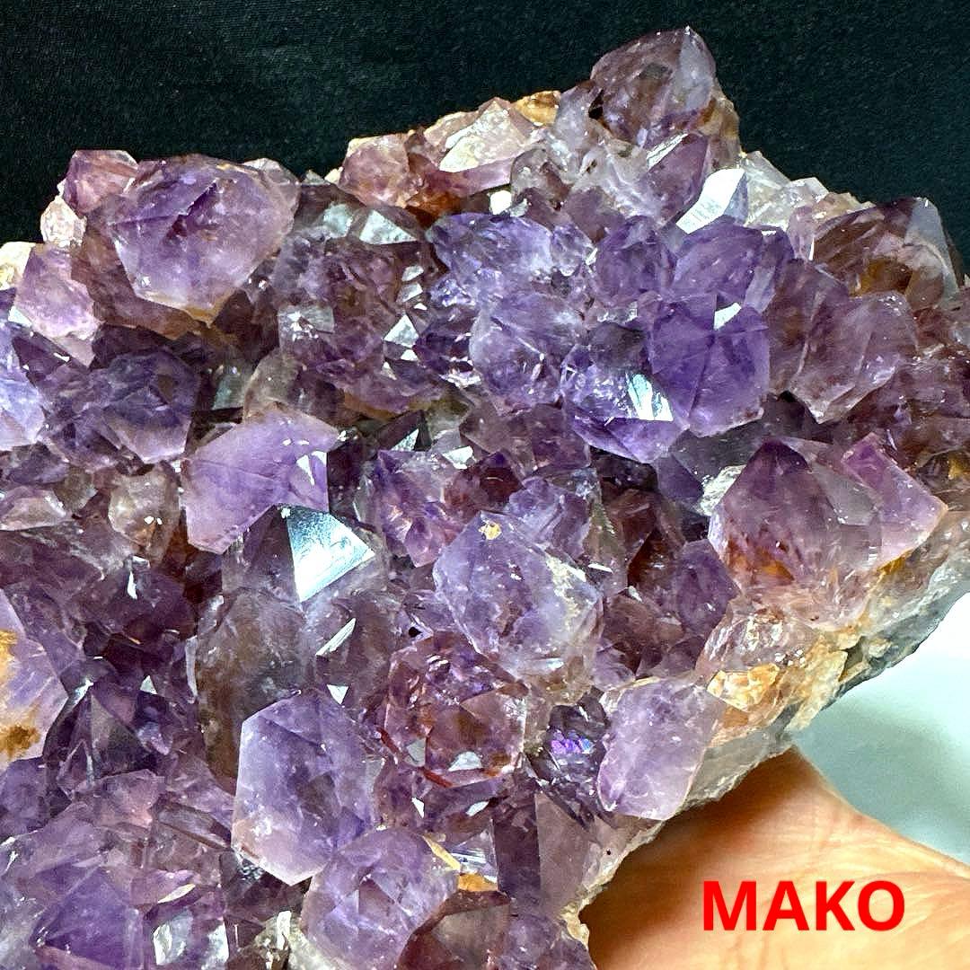 M1658☆アメジストクラスター1.8Kg☆天然石　原石