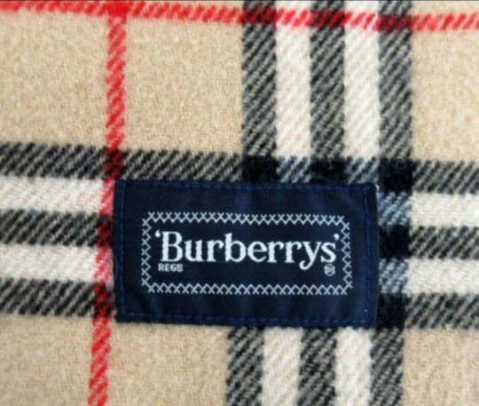 【美品】Burberrys ウールひざ掛け ブランケットノバチェック柄