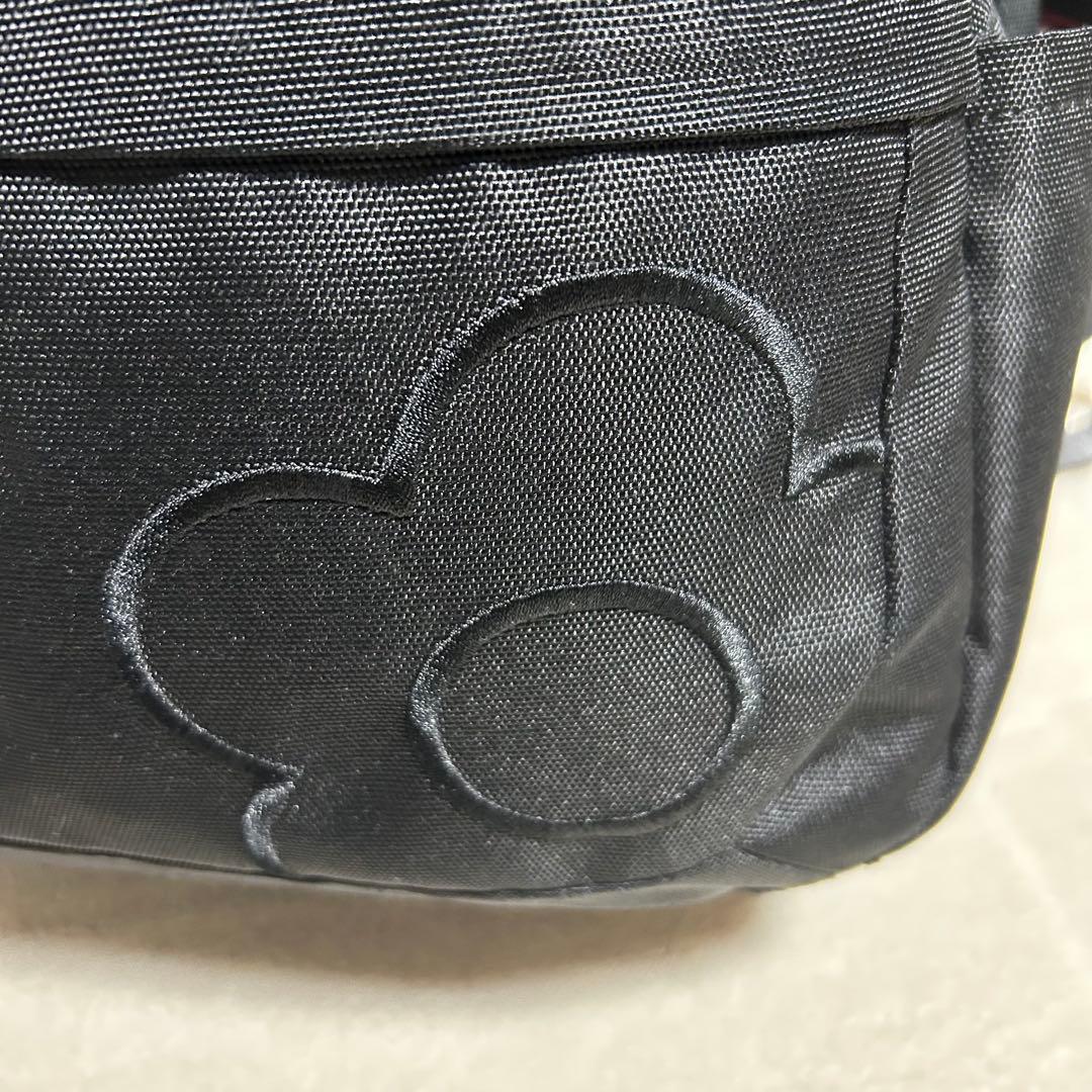 訳あり‼️美品‼️【MARY QUANT】リュック　2層式　黒　大容量　人気　軽量