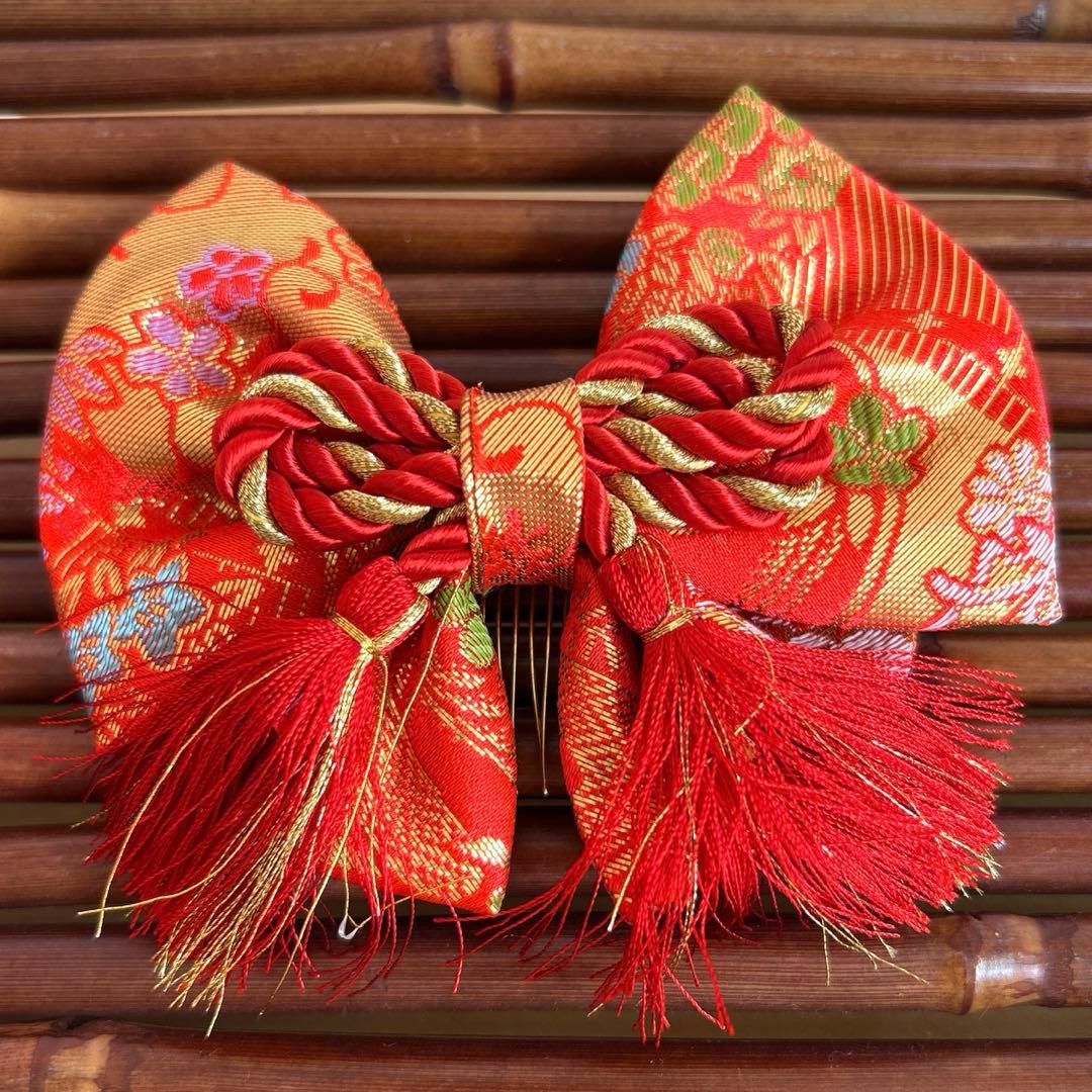 七五三　被布セット3歳　女の子　花柄着物