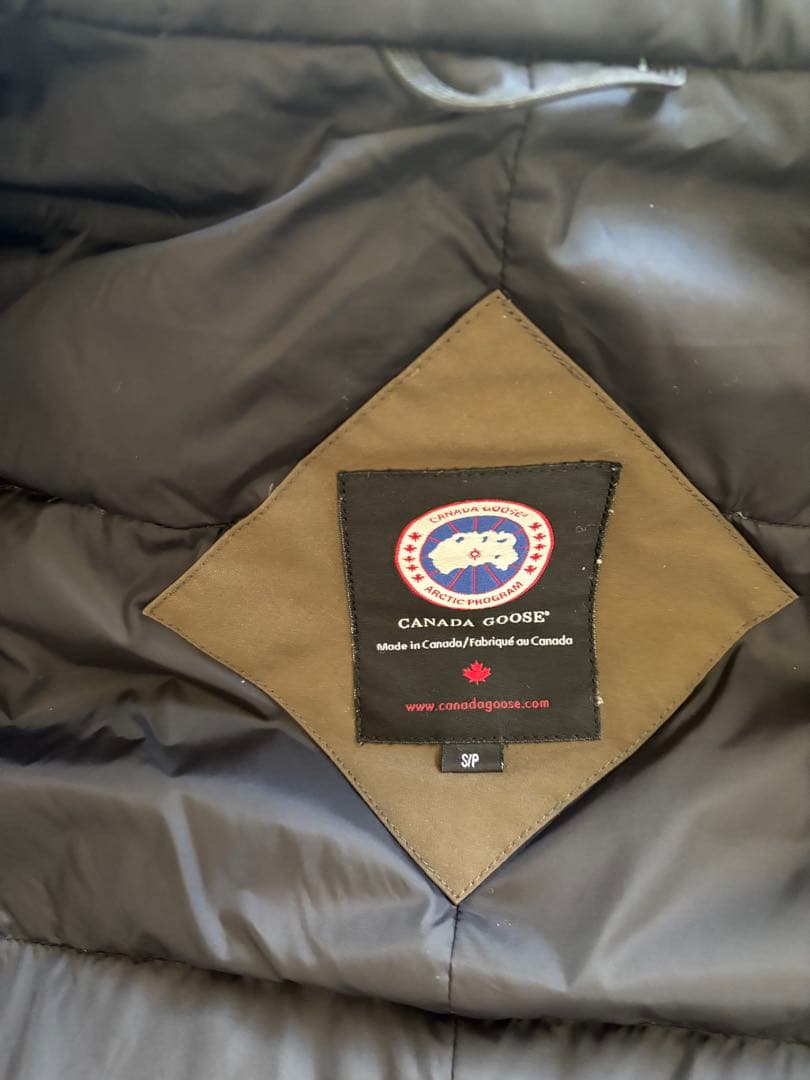   オリーブ ダウンジャケット S ブロンテ