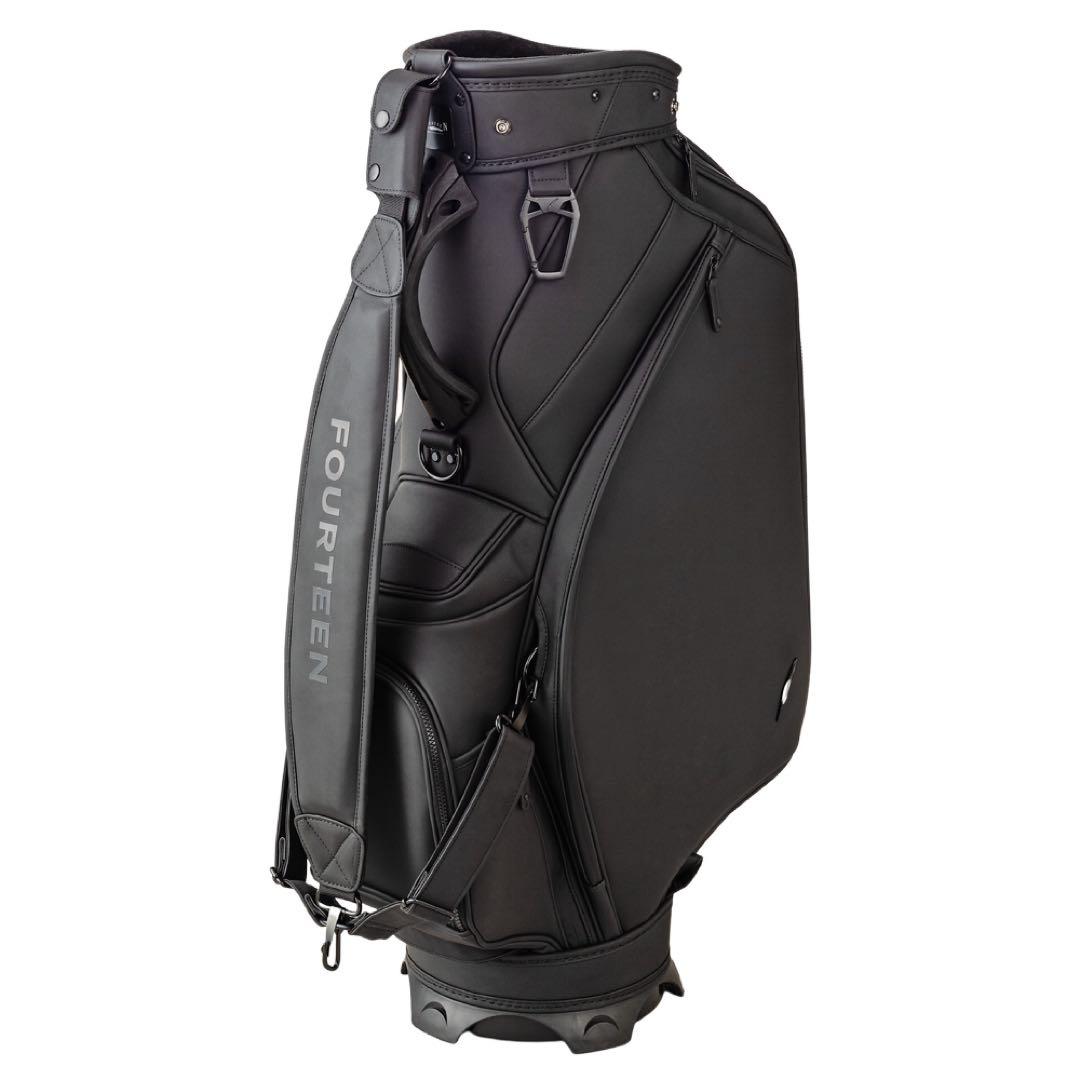 【美品】FOURTEEN/フォーティーン/ゴルフキャディバッグ/ブラック