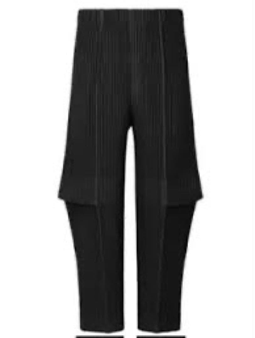 オムプリッセ　イッセイミヤケ　カーゴパンツ