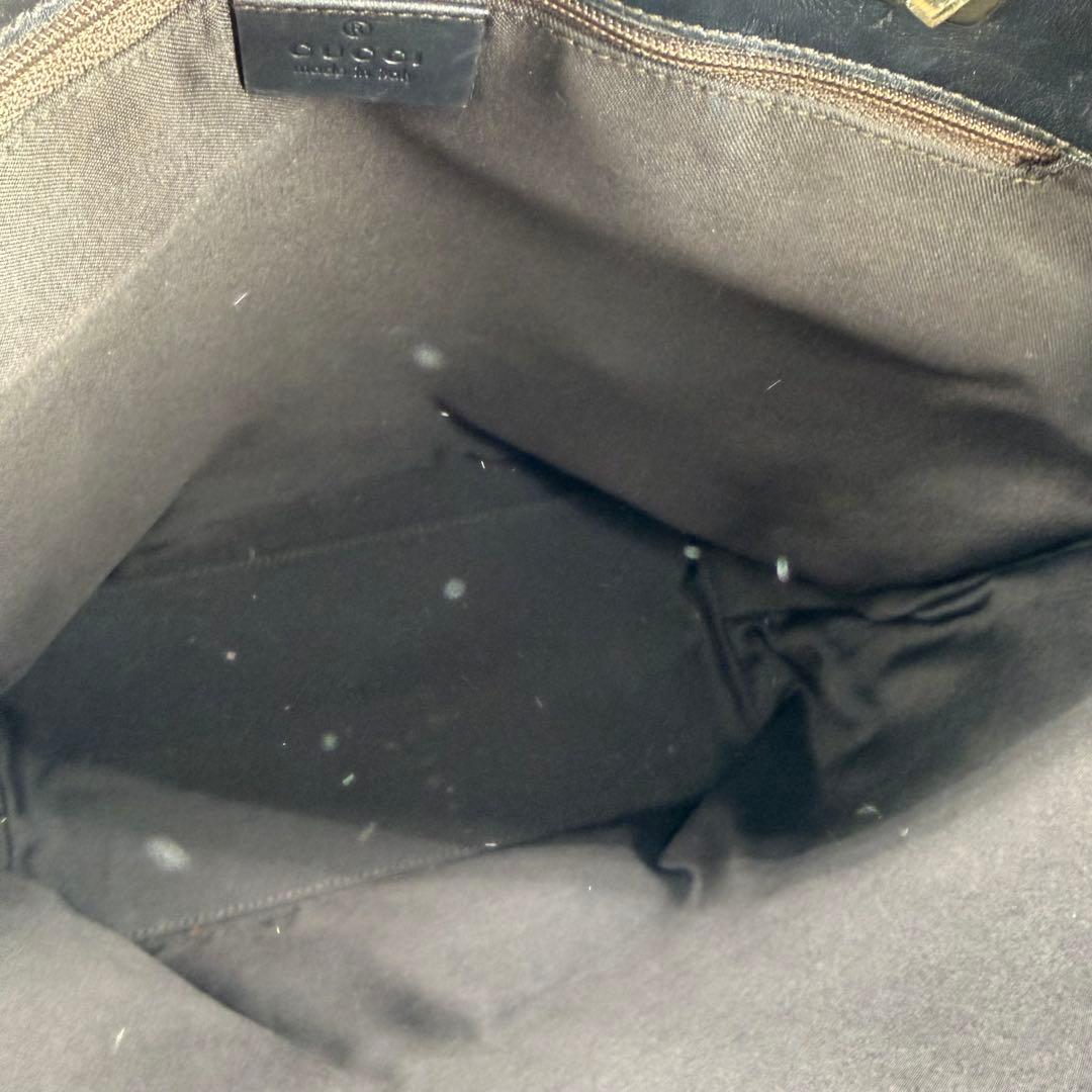 グッチ　トートバッグ　GGキャンバス　ベージュ