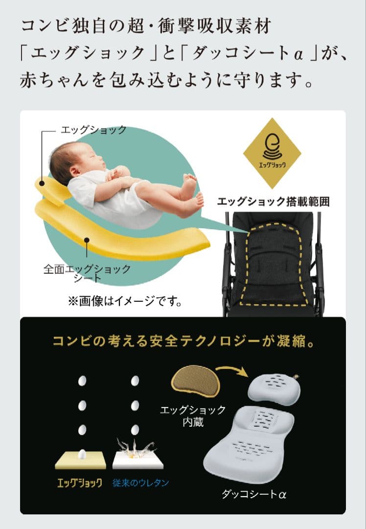 【豆柴】【美品】combi / スゴカルminimo / AB型ベビーカー