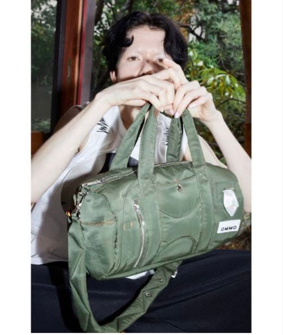 バッグ OMMO 2WAY CIRCLE BOSTON BAG