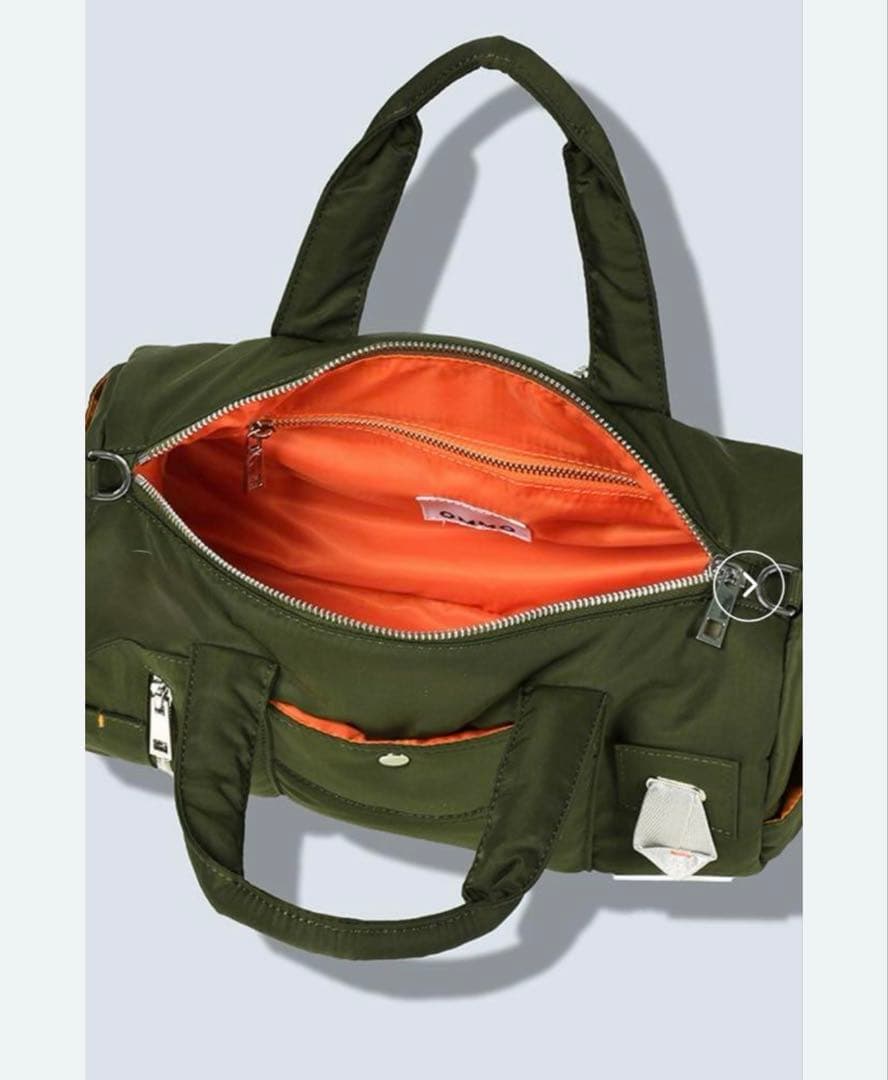 バッグ OMMO 2WAY CIRCLE BOSTON BAG