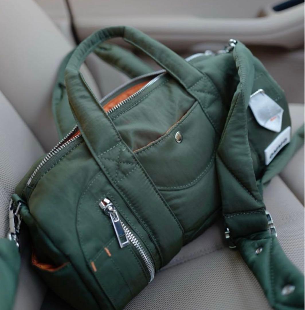 バッグ OMMO 2WAY CIRCLE BOSTON BAG