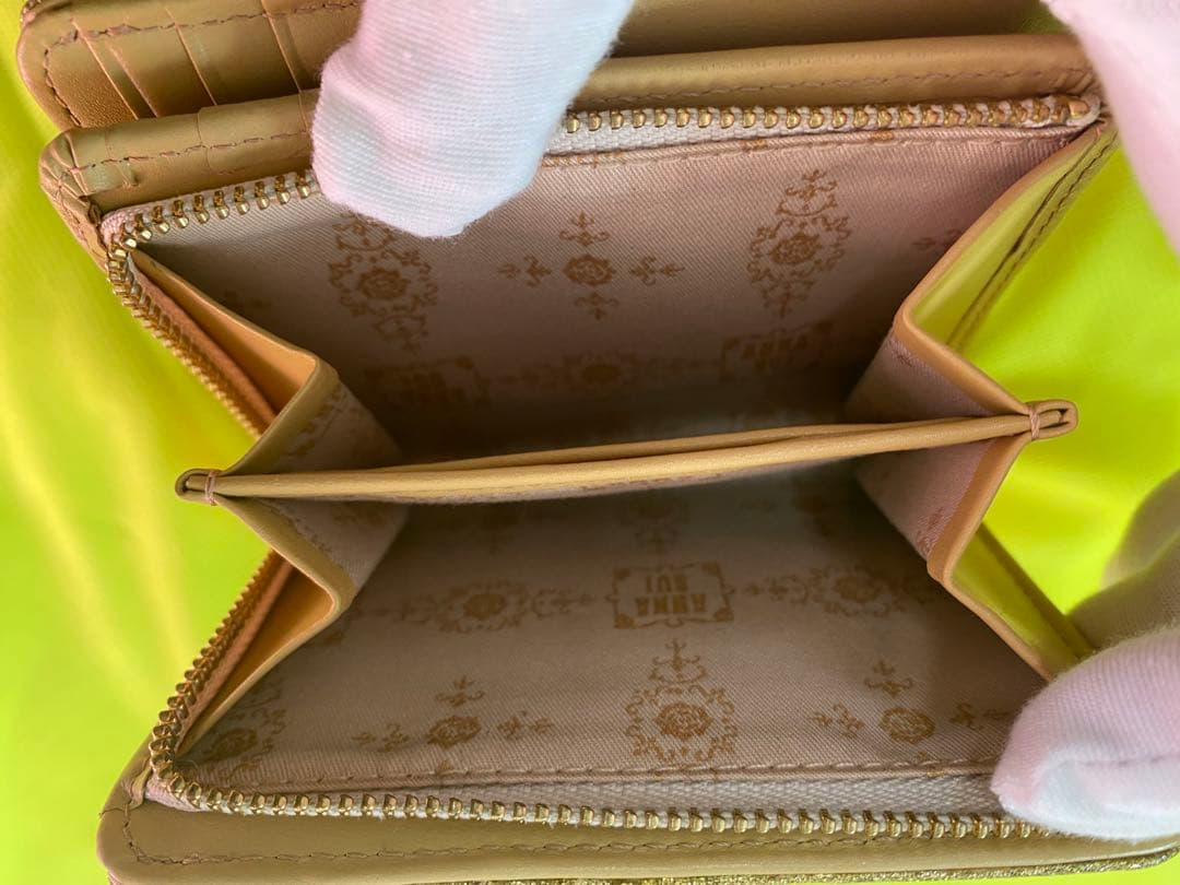 アナスイ　マジカルローズ　二つ折り財布 ピンク