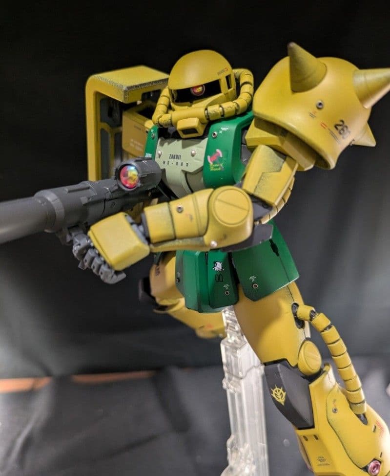 MG1/100 MS-06Sブレニフ・オグス専用 ZAKUii 改修塗装済完成品