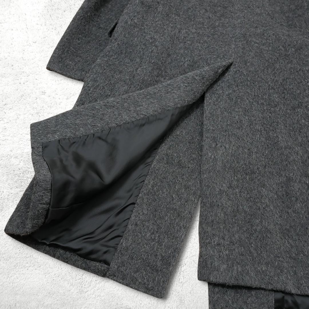 美品【ポールスミス】アルパカ100% チェスターコート L グレー 日本製