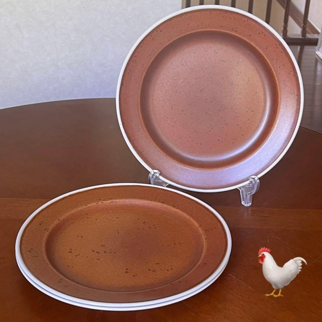 【美品】スウェーデン製　グスタフスベリ★Coq★ディナー皿　3枚