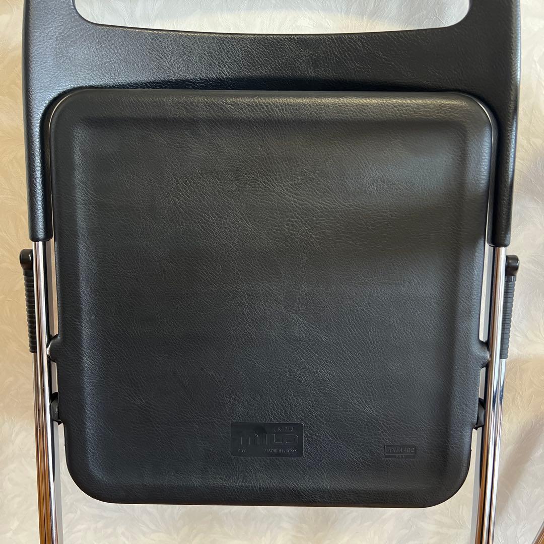 MILO AICHI ミロ チェア 折りたたみ 椅子 スタッキングチェア 3脚