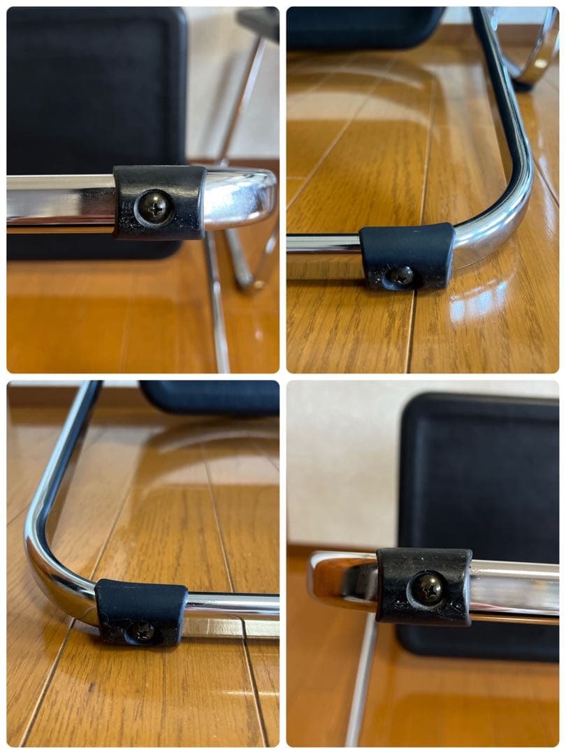 MILO AICHI ミロ チェア 折りたたみ 椅子 スタッキングチェア 3脚