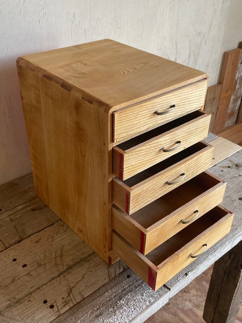 山加産業　木製小引き出し