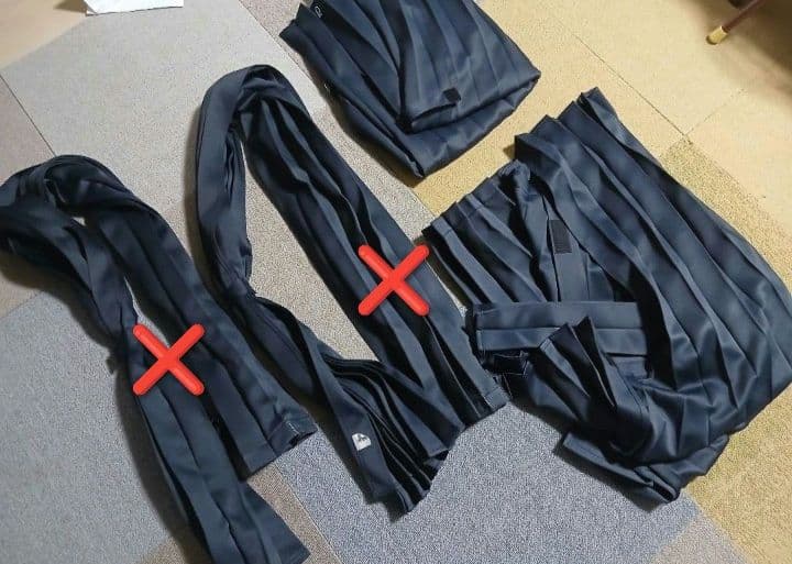 超激安✨現行　ファイブスターギガ　ラウンドカーテン　純正✨