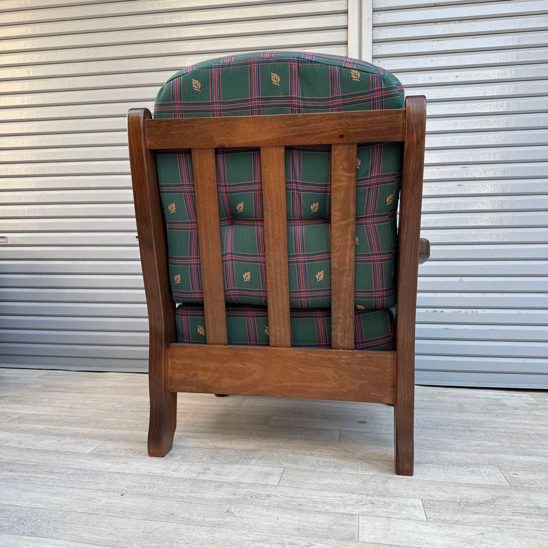 未使用品　スペイン DANVES シングルソファ　ソファ　1人掛け　カントリー