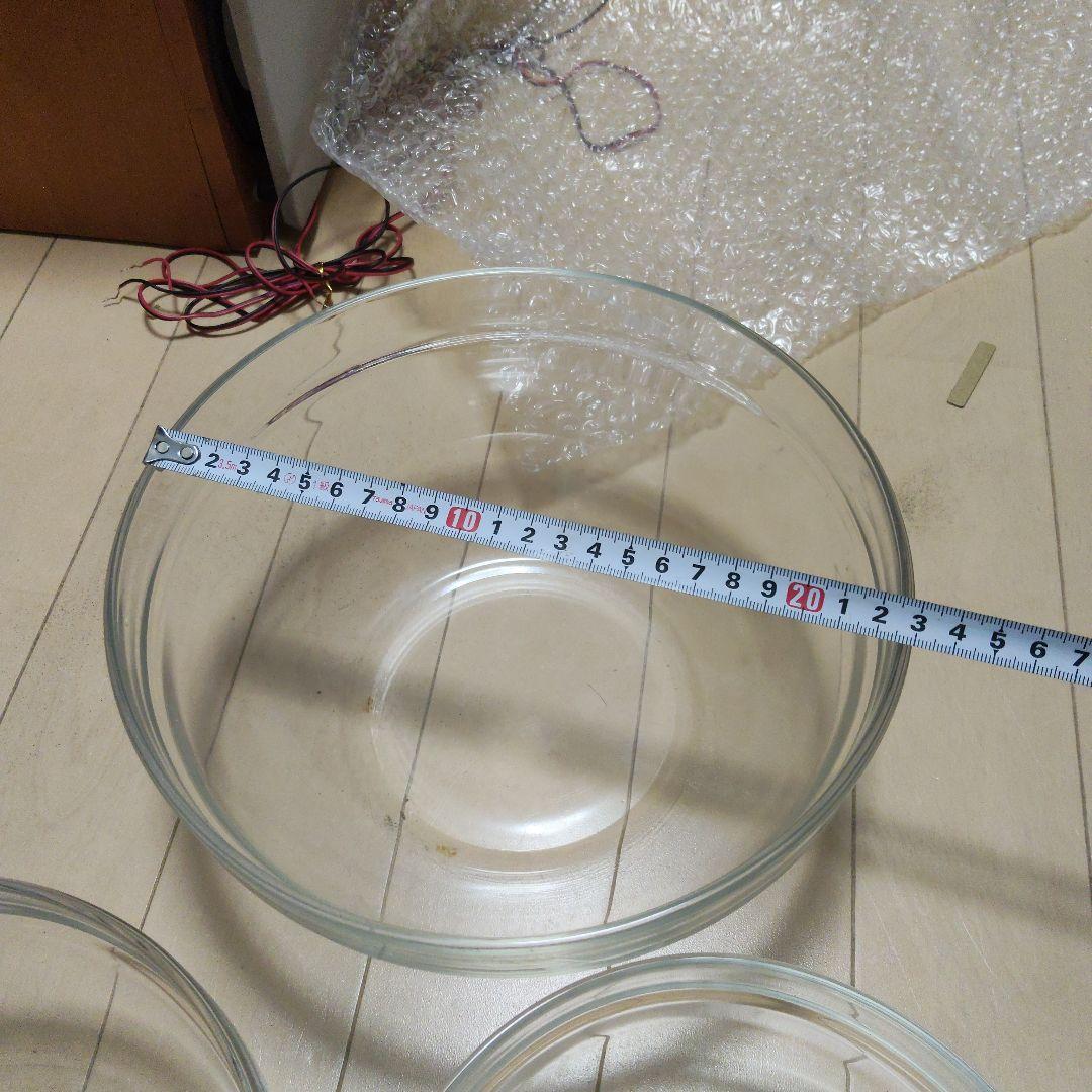 ガラス製調理用ボウルセット 9個