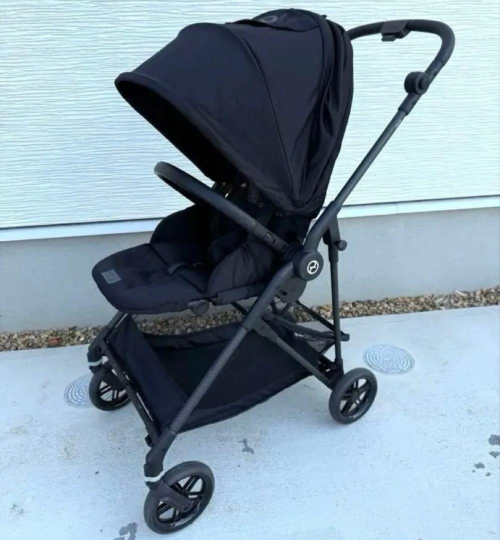 値下げ！【送料込】cybex MELIO メリオカーボン2023 ベビーカー