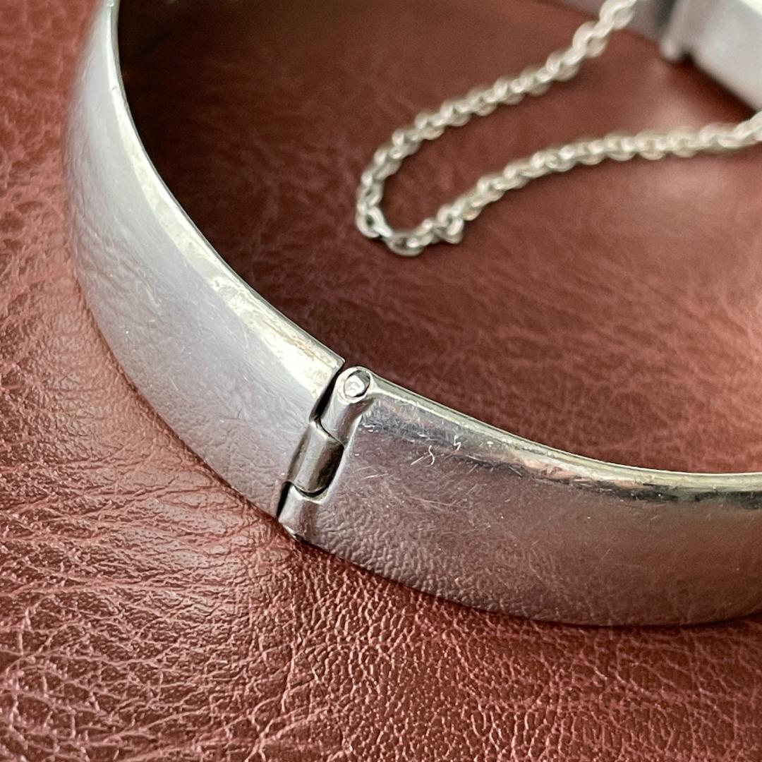 ヴィンテージ バングル メキシコ製 シルバー925 ブレスレット メンズ 希少