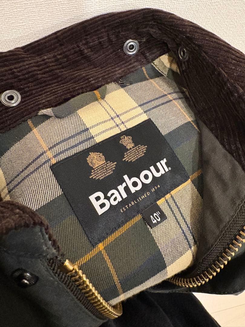 Barbour バーレー　サイズ40 セージグリーン