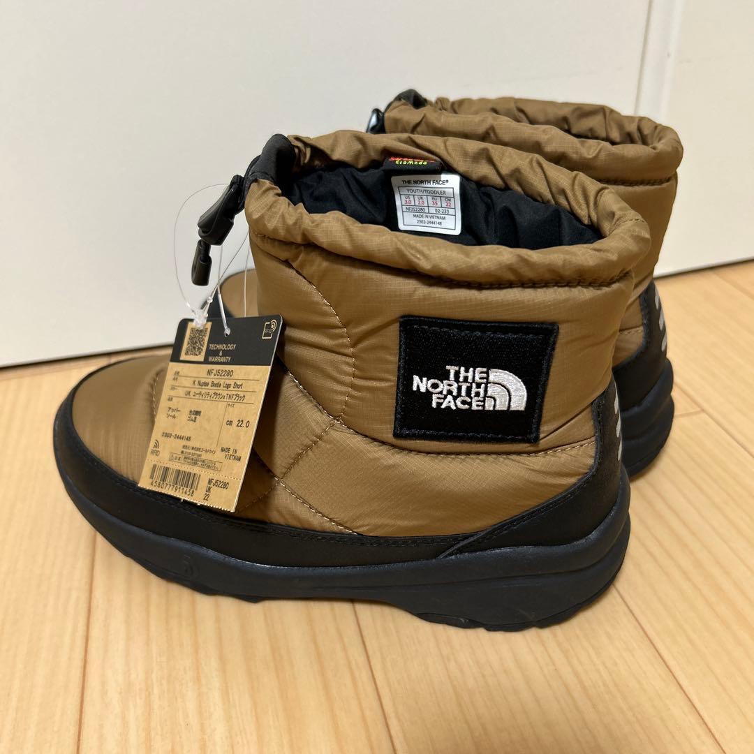ノースフェイス　キッズ　ブーツ　22センチ