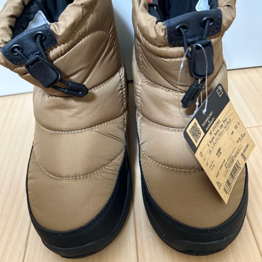 ノースフェイス　キッズ　ブーツ　22センチ