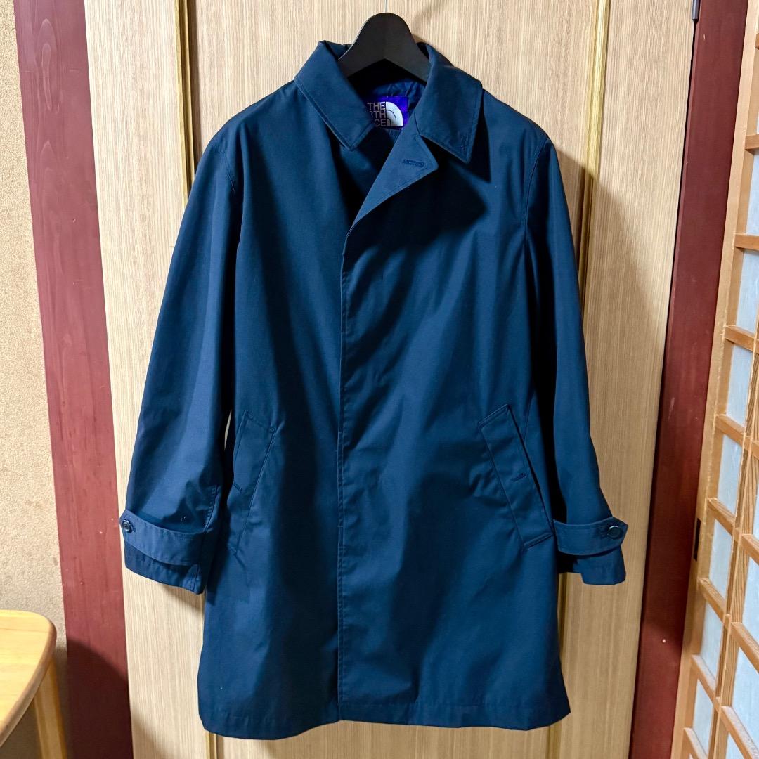 【極美品】ノースフェイス パープルレーベル×BEAMS 別注 ステンカラーコート