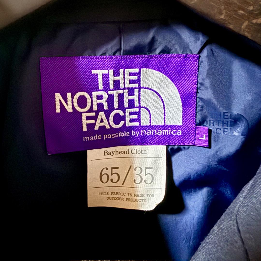 【極美品】ノースフェイス パープルレーベル×BEAMS 別注 ステンカラーコート