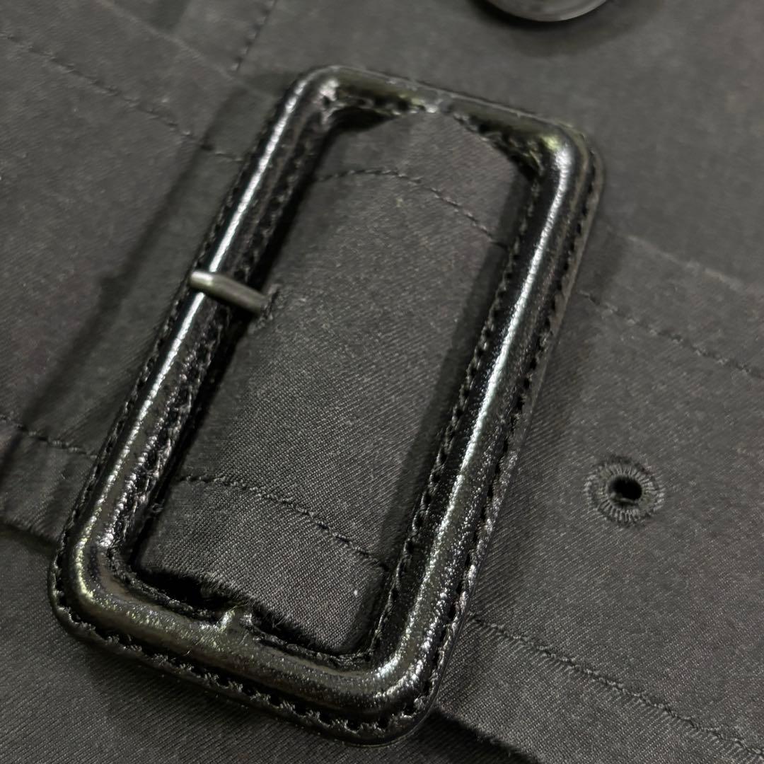 バーバリーロンドン　ビック　ノバチェック　ベルト　コットン　トレンチコート　LL