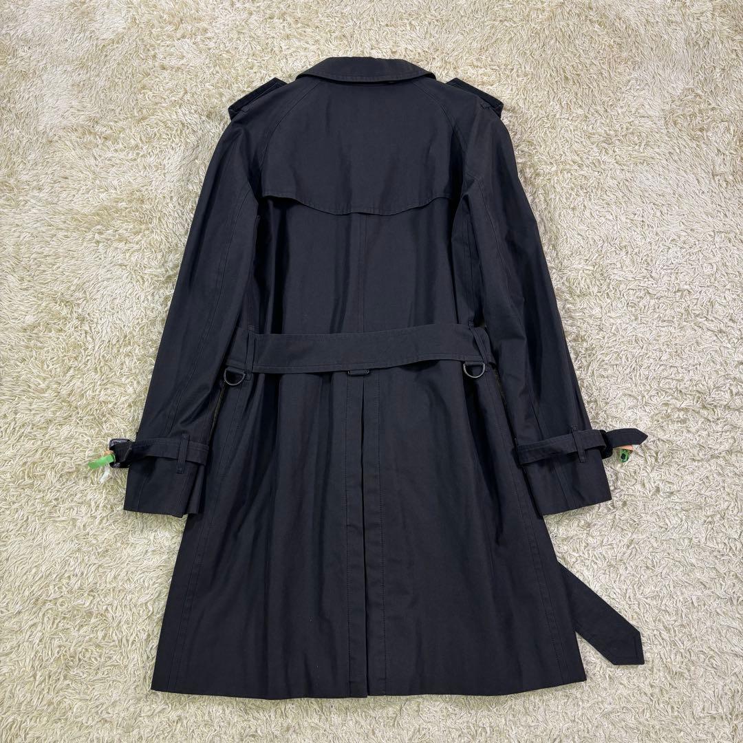 バーバリーロンドン　ビック　ノバチェック　ベルト　コットン　トレンチコート　LL