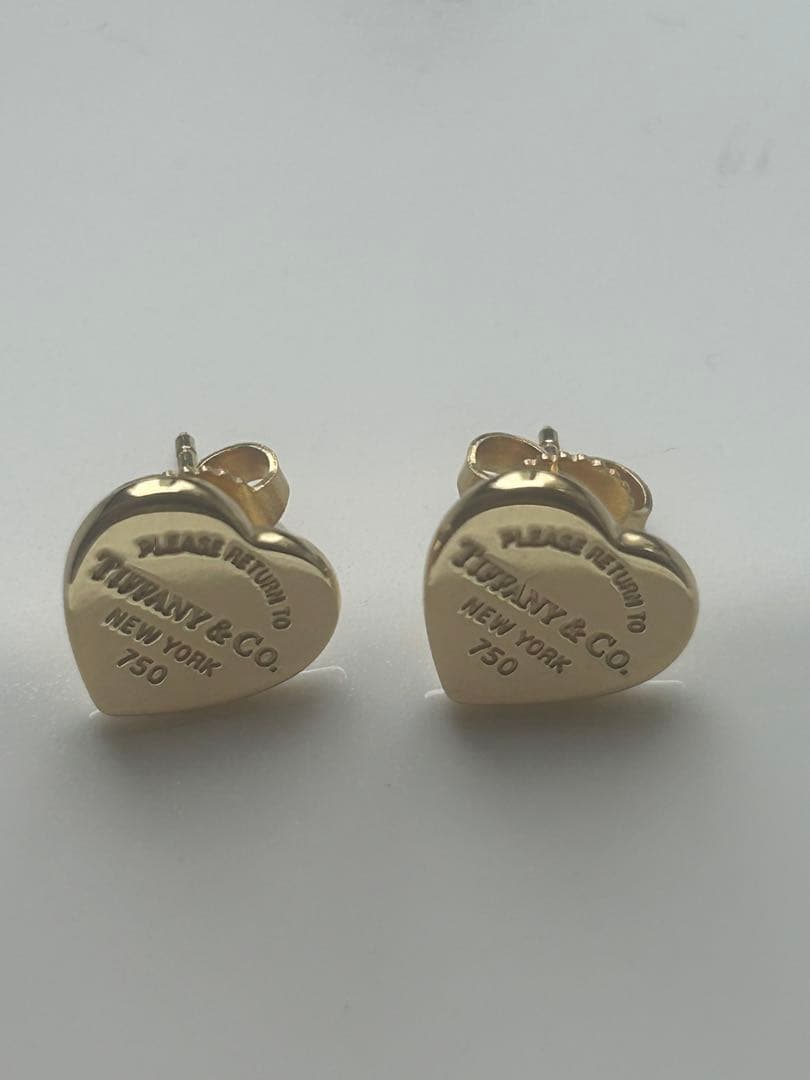 リターン トゥ ティファニー ハート タグ スタッド　ピアス