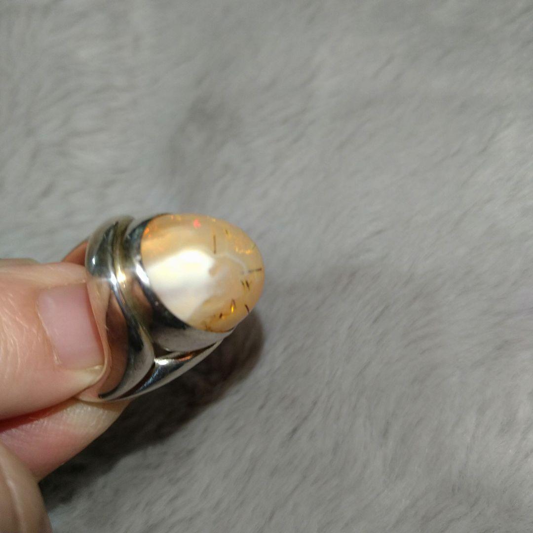 カンテラオパール シルバー リングsilver925