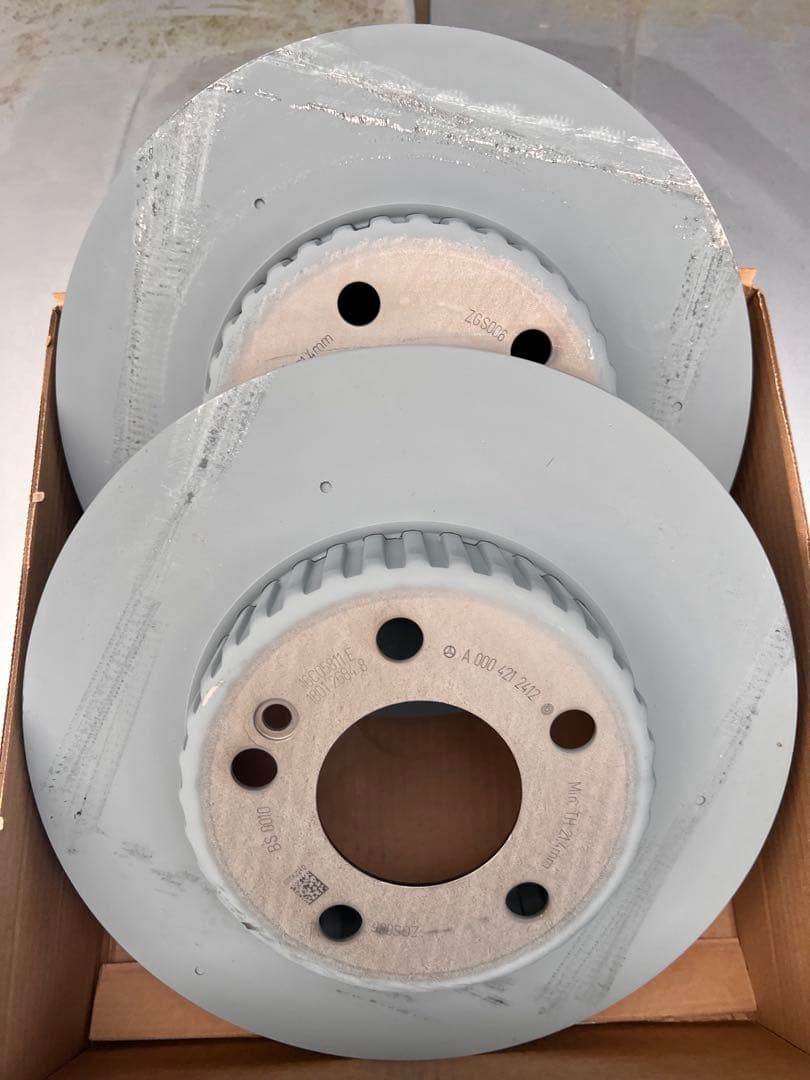 ベンツ純正　フロントブレーキローター　W205